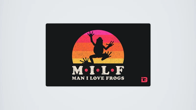 Mann, ich liebe Frösche