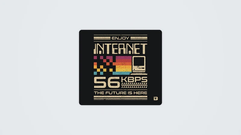 Genießen Sie Internet mit 56 Kbps