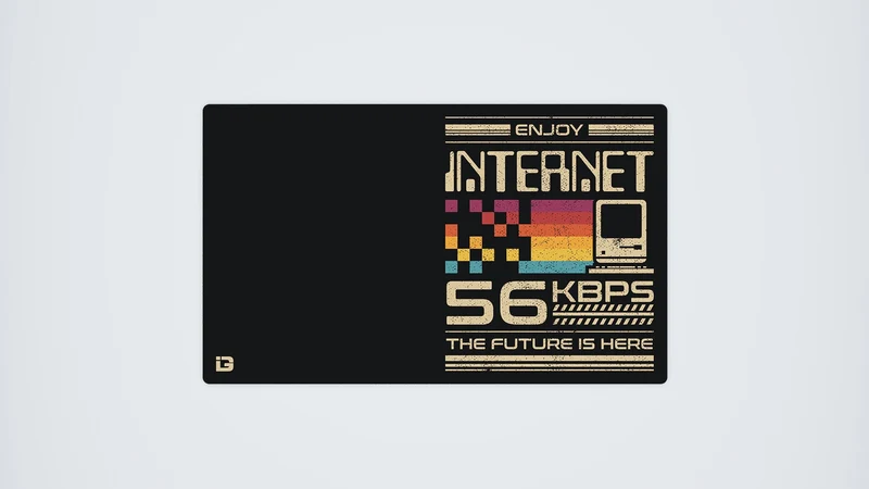 Genießen Sie Internet mit 56 Kbps