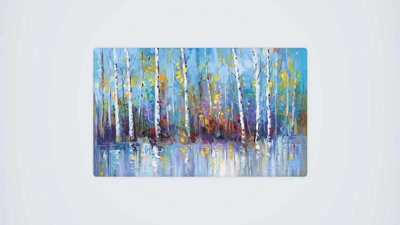 Bunte Birken