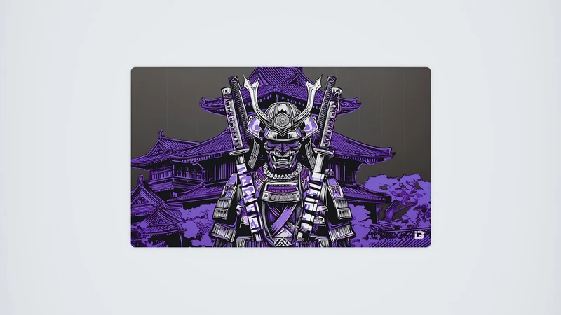 Violetter Samurai