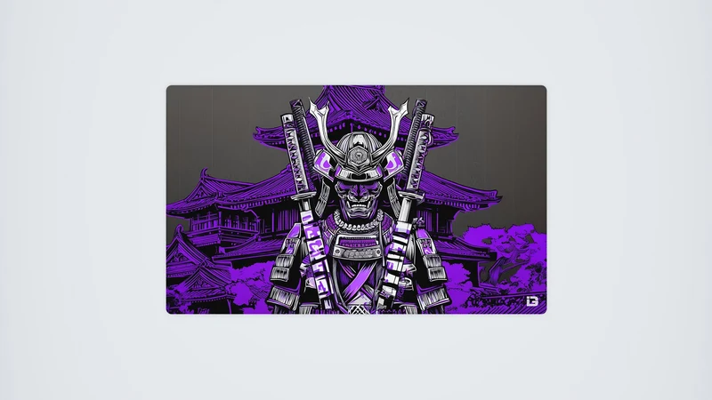 Violetter Samurai