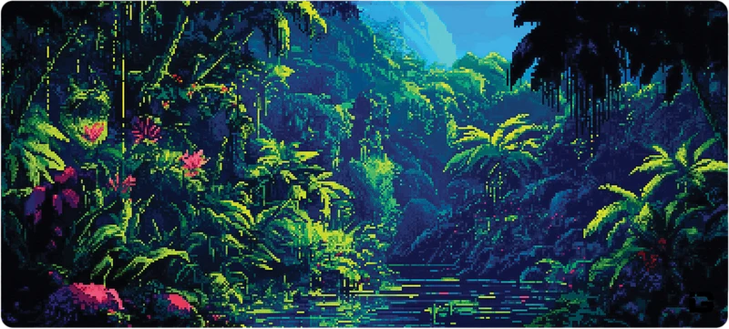 8-Bit-Regenwald