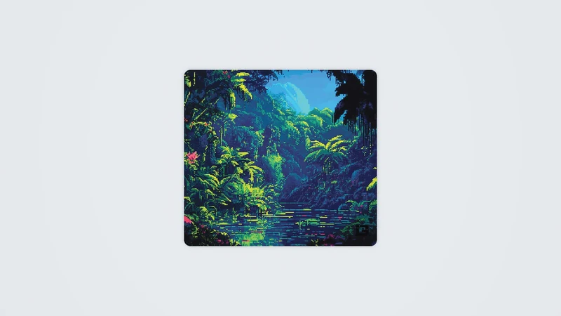 8-Bit-Regenwald