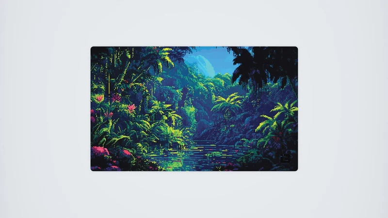8-Bit-Regenwald