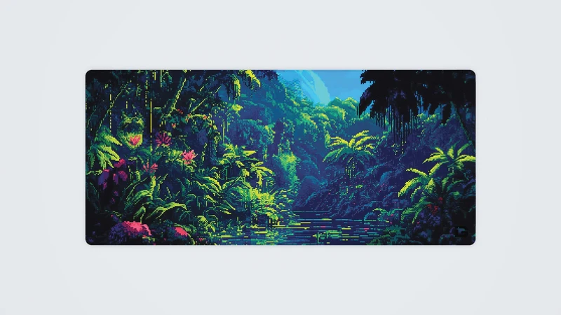 8-Bit-Regenwald