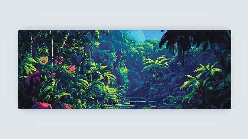 8-Bit-Regenwald