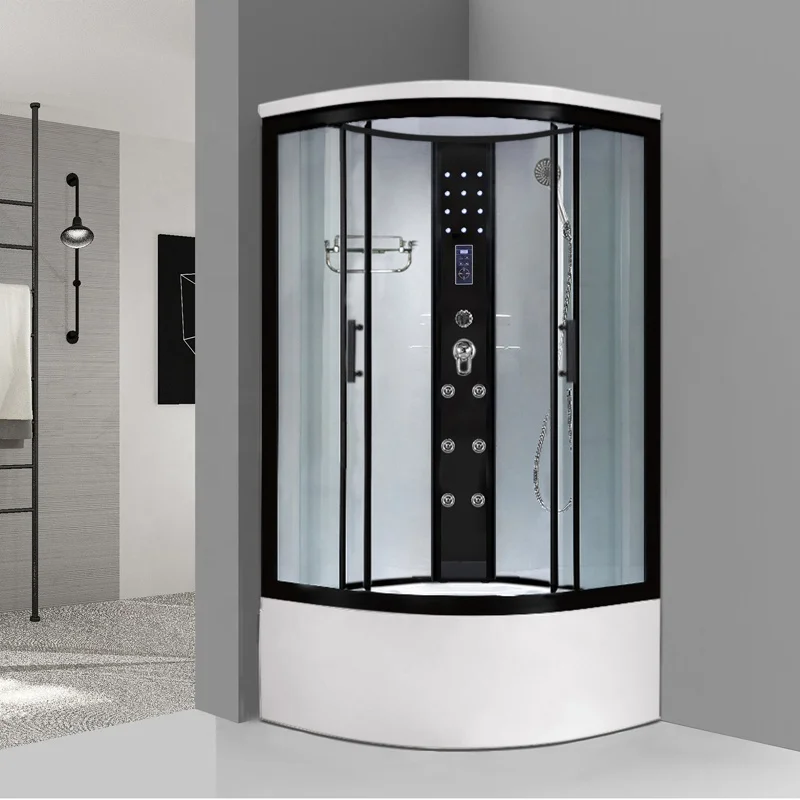 Hot Sale Cubicle Complete Enclosed Shower Room Tempered Glass Sliding Steam Shower Cabin