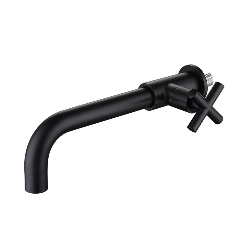Wholesale Modern Brass and Black Basin Faucet - Single Handle Bathroom Vanity Mounting Tap