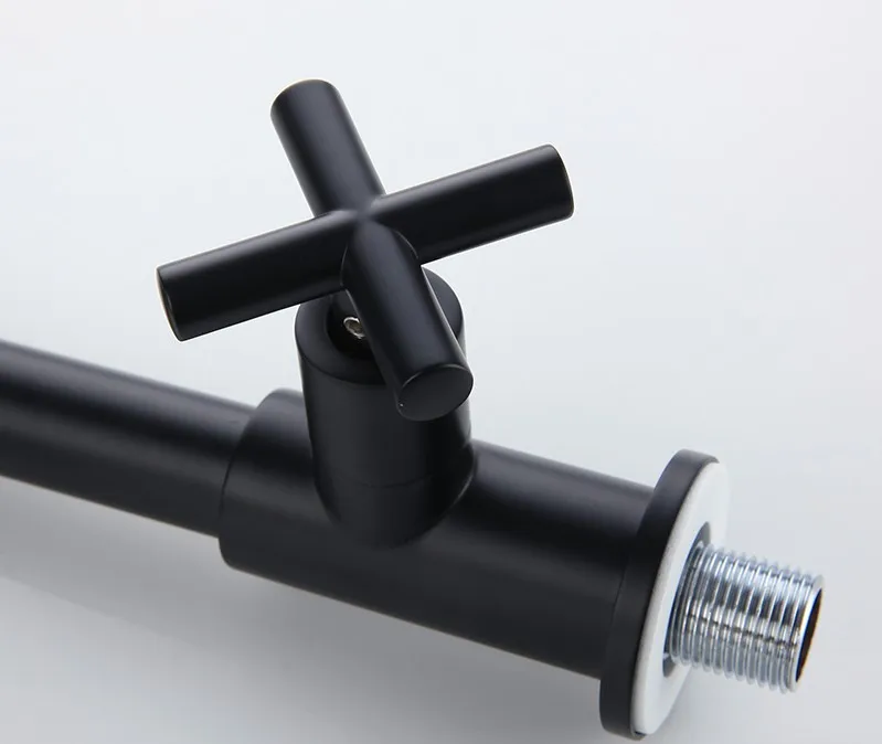 Wholesale Modern Brass and Black Basin Faucet - Single Handle Bathroom Vanity Mounting Tap