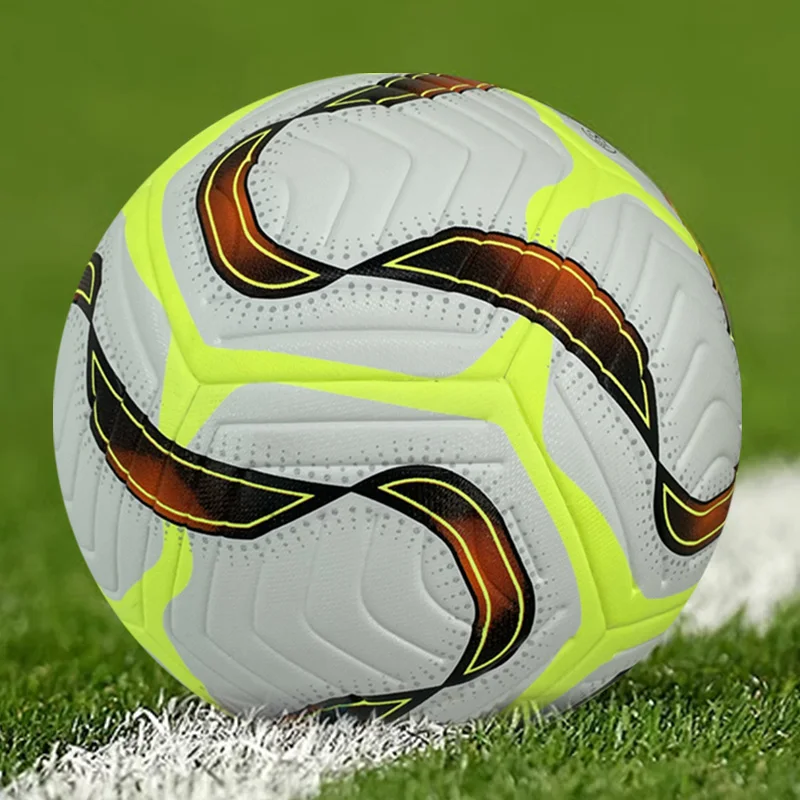 Fluorescent Color Huandong Football-A23-T Soccer Ball Size 5 Official Match High Quality Thermal Bonded Leather Football