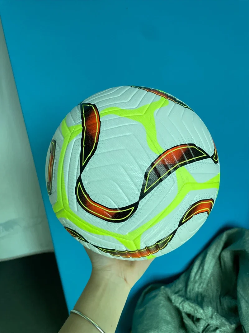 Fluorescent Color Huandong Football-A23-T Soccer Ball Size 5 Official Match High Quality Thermal Bonded Leather Football