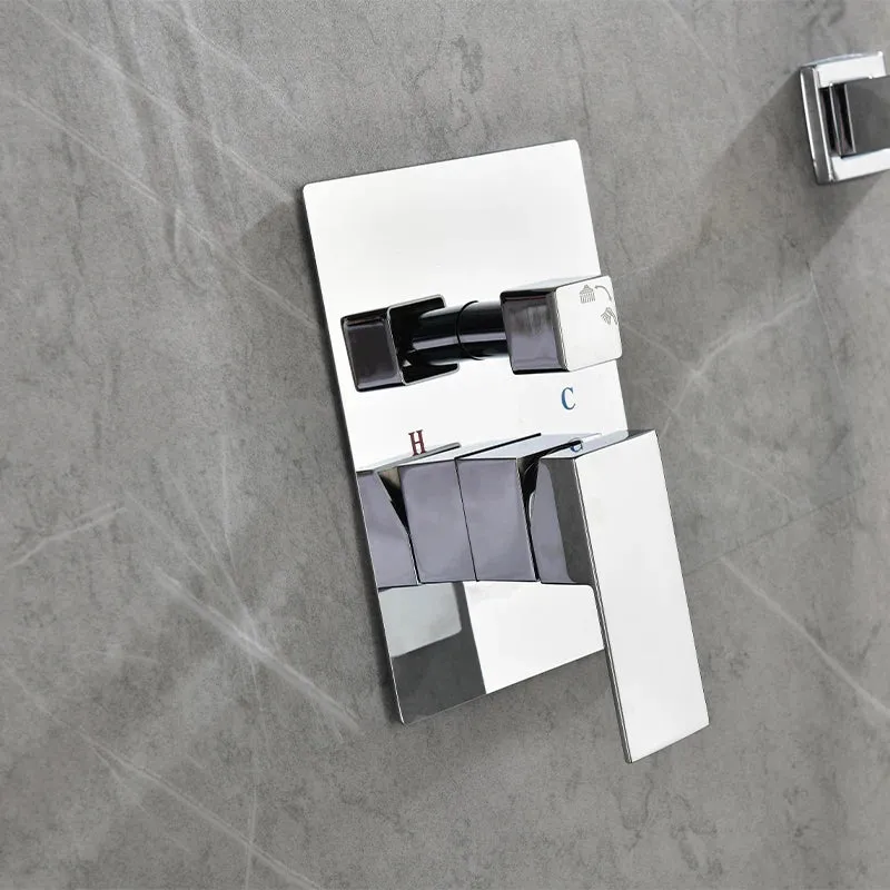 USA Free Drop Shipping America Ready Stock Shower Set System Bathroom Luxury Wall Mounted Faucet Kits 2024 Design Shower Head