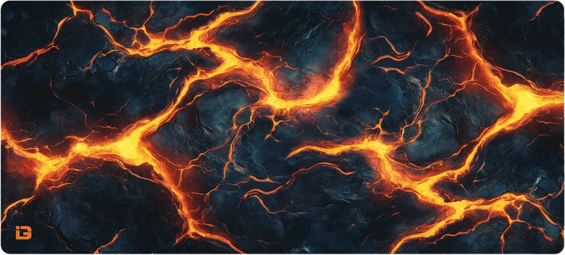 Geschmolzene Lava