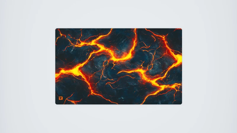 Geschmolzene Lava