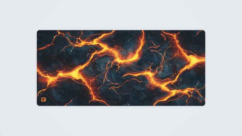 Geschmolzene Lava