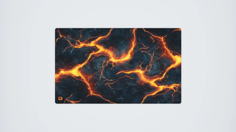 Geschmolzene Lava