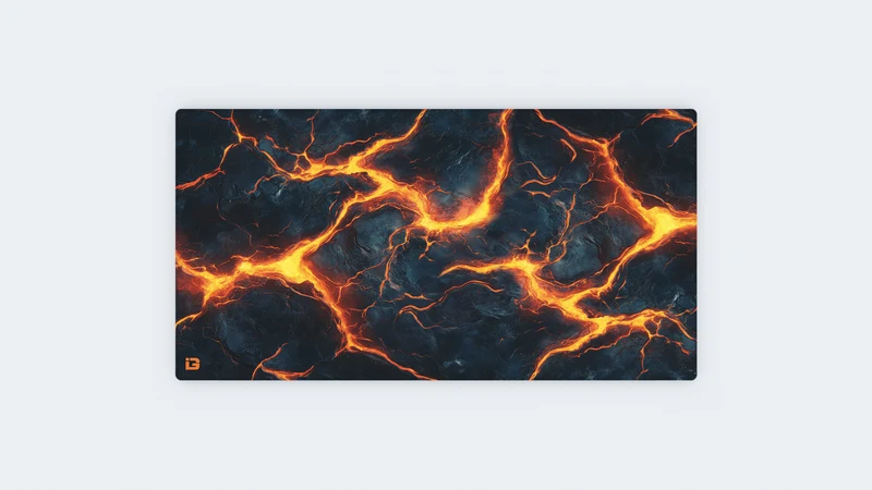 Geschmolzene Lava
