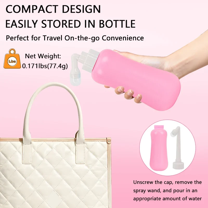 LSCOLO Peri Bottle Best Selling Handheld Bidet Sprayer Toilet Bidet Bottle Portable