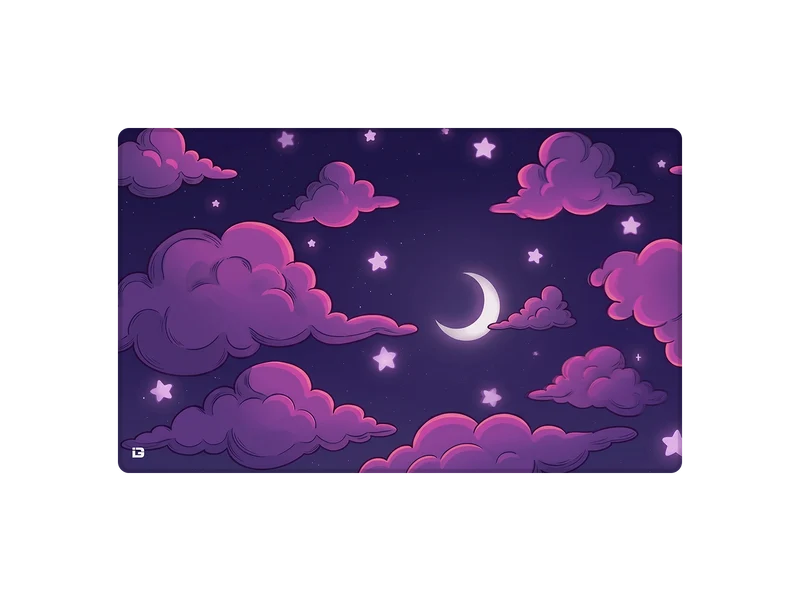 Lila Wolken