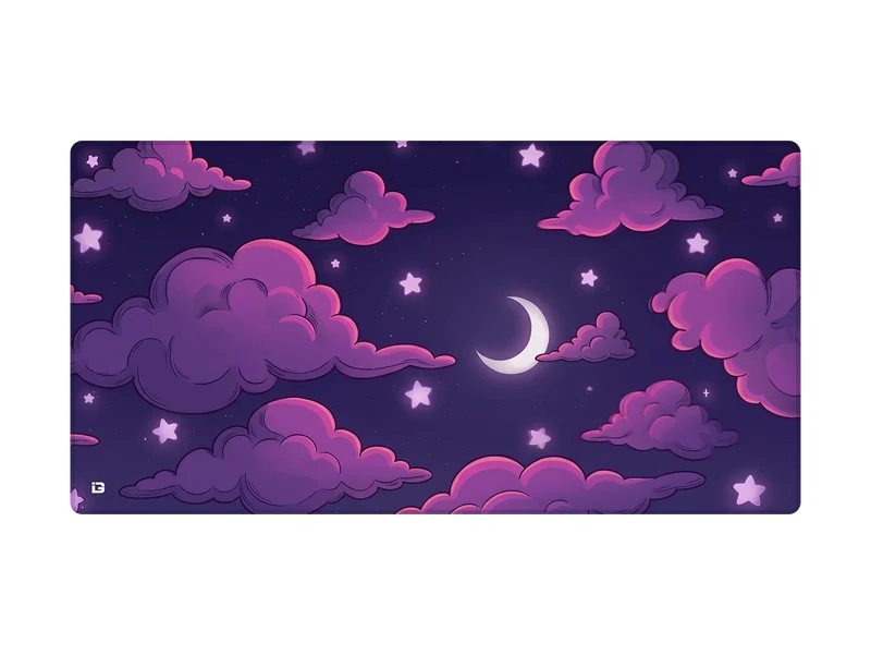 Lila Wolken