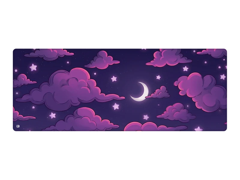 Lila Wolken