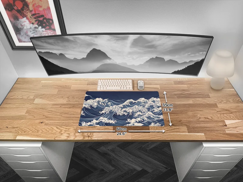 Blaue Wellen
