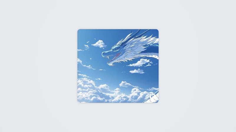 Blauer Drache