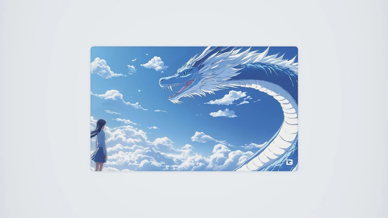 Blauer Drache