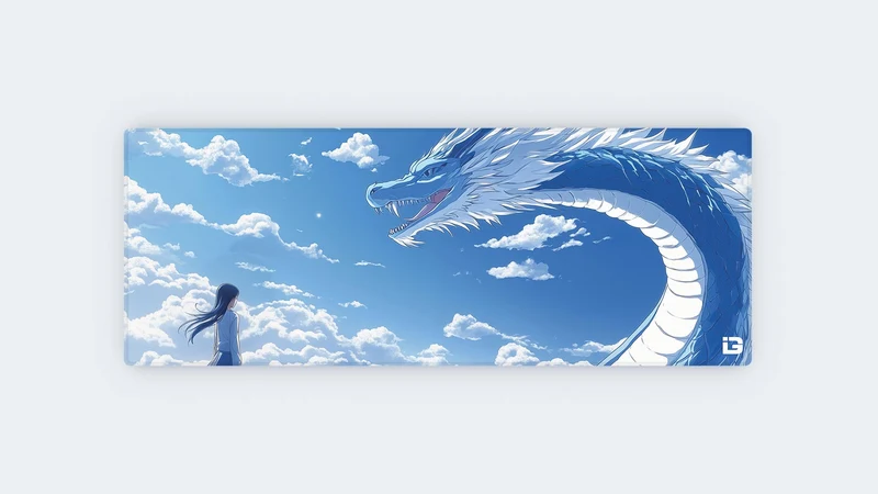 Blauer Drache