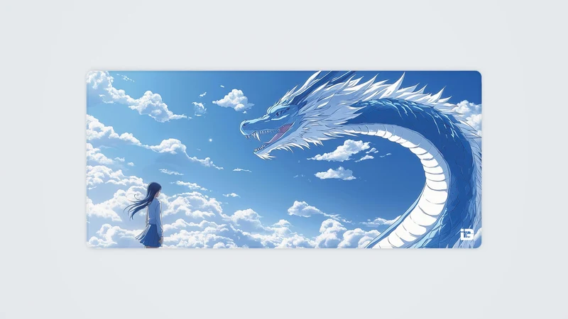 Blauer Drache