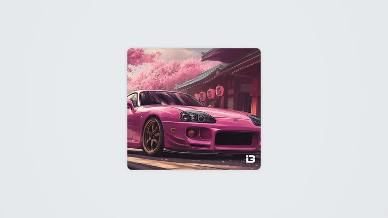 Blütenauto