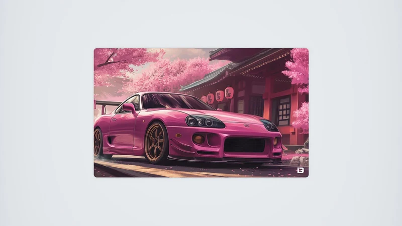 Blütenauto