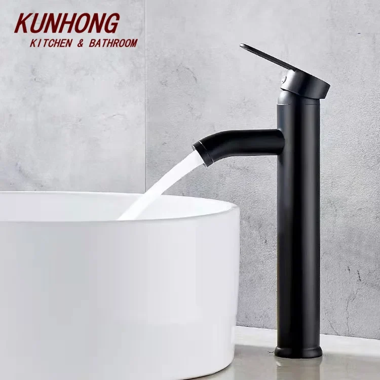 UPC Brushed Nickel Stainless Steel Bathroom Basin Faucet Tap Single Handle Cold and Hot Water Mixer Torneiras Banheiro