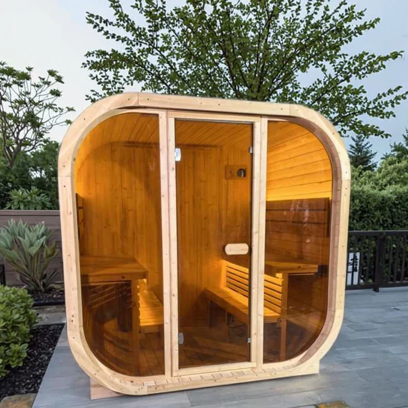 The Signature Spruce Sauna | Breathtaking Views & Intelligent Climate for Ultimate Relaxation