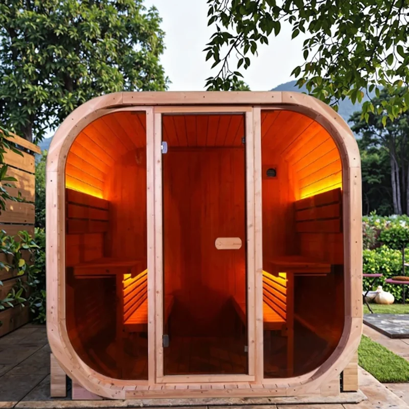 The Signature Spruce Sauna | Breathtaking Views & Intelligent Climate for Ultimate Relaxation