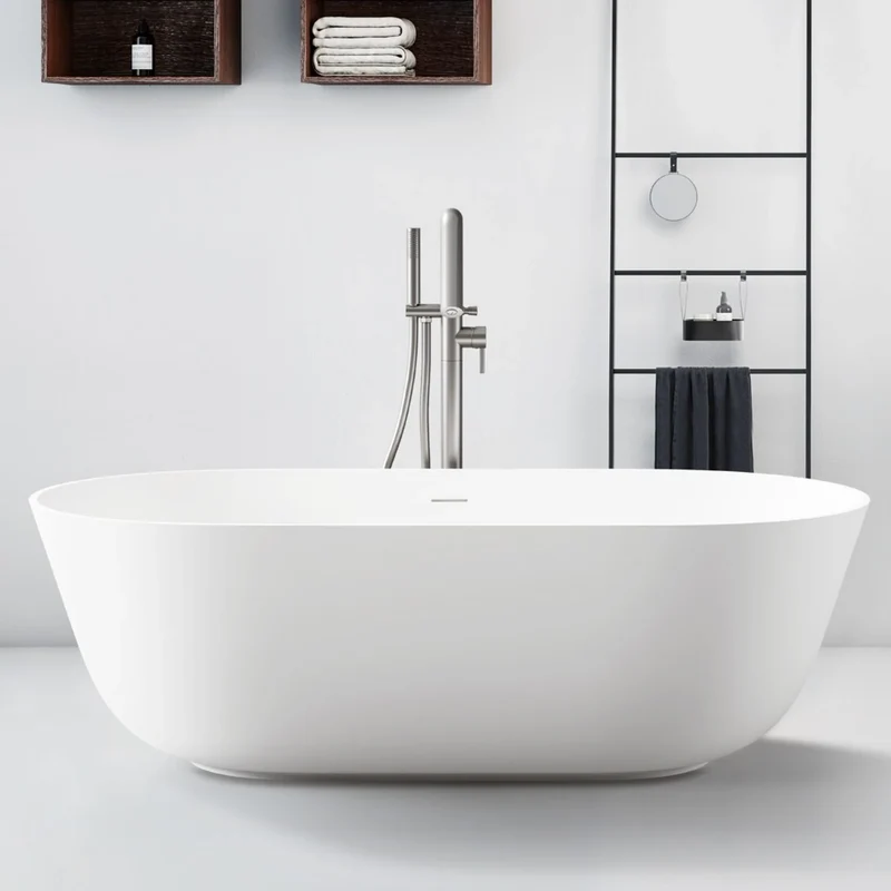 CLASIKAL Factory Direct Sales Hotel Home Independent Luxury Bathtub Material High-quality Artificial Stone Soaking Bathtub