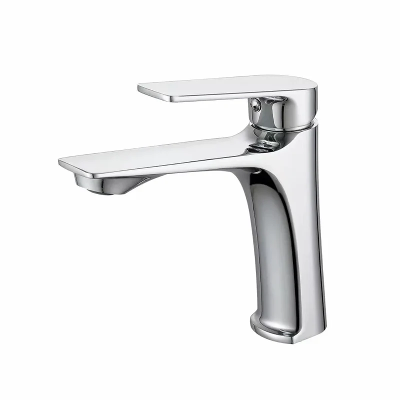 Deao Brushed Gold Black Single Handle Bathroom Faucet Sink Tap Bathroom Single Hole Basin Tap With Deck Mouted