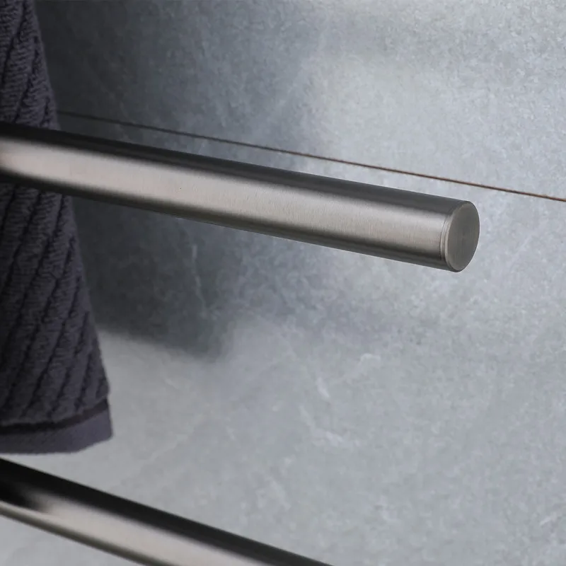 Best Selling 304 Stainless Steel Electric Heating Towel Rack Durable Modern Design 60cm Heated Rail Towel Warmer