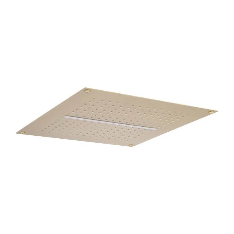 Luxury Brass Rainfall Shower Panel Rain Spa Head Polished Chrome Ceiling Faucets Diverter Ceramic Valve Core Rain Spray Pattern