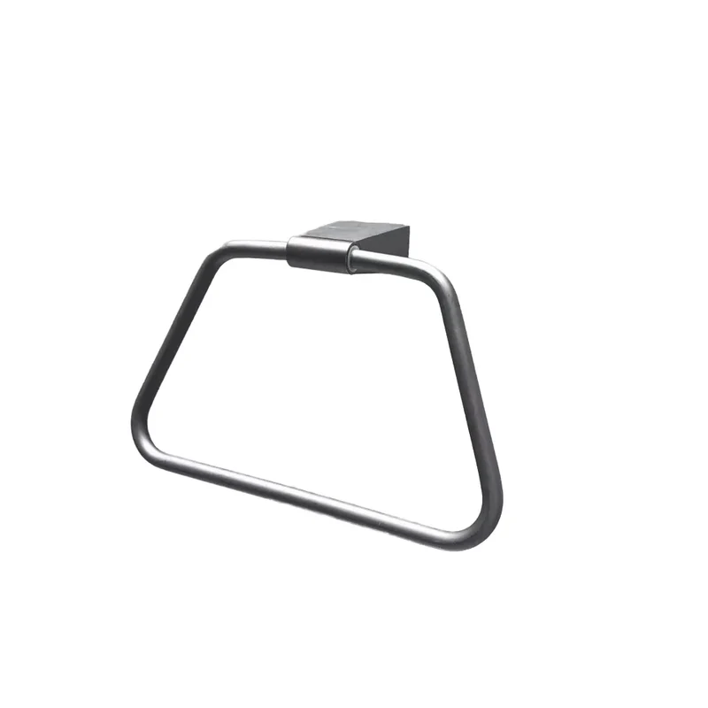 2025 Premium Minimalist Black Stainless Steel Wall Mount Towel Ring