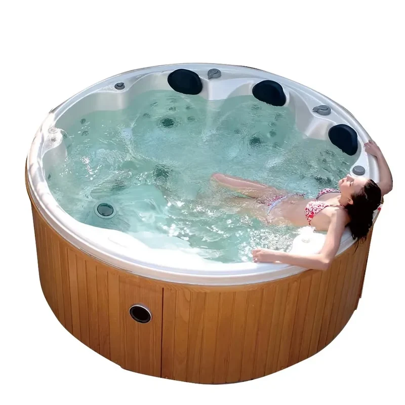 Modern Chinese High Quality Free-Standing Walk-In Massage Soaking Bathtub Popular for Bathrooms