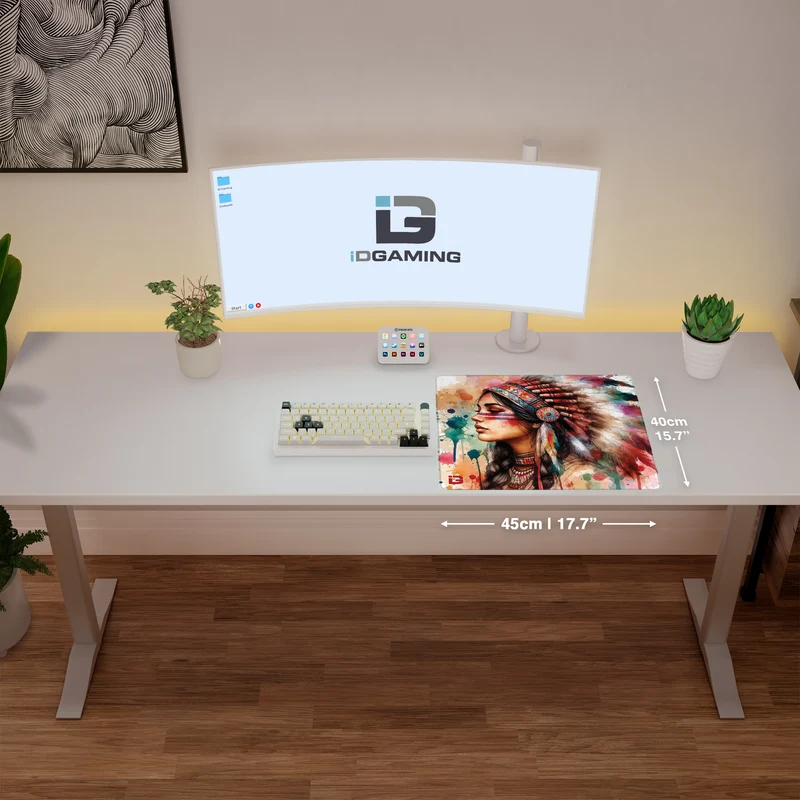 Aquarell einer amerikanischen Ureinwohnerin