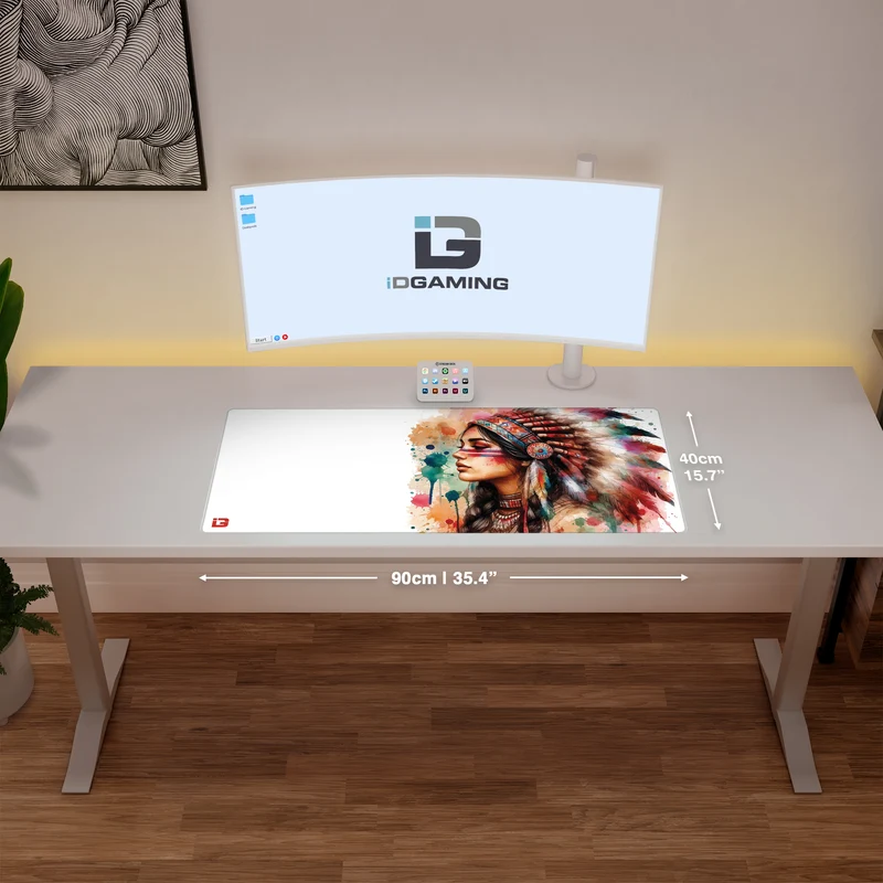 Aquarell einer amerikanischen Ureinwohnerin