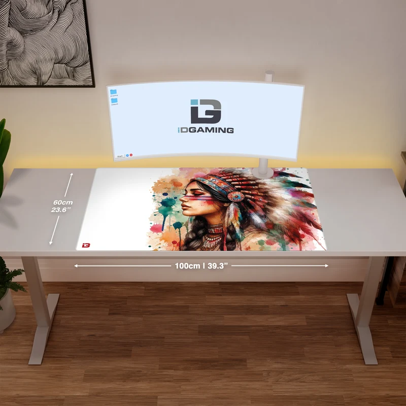 Aquarell einer amerikanischen Ureinwohnerin