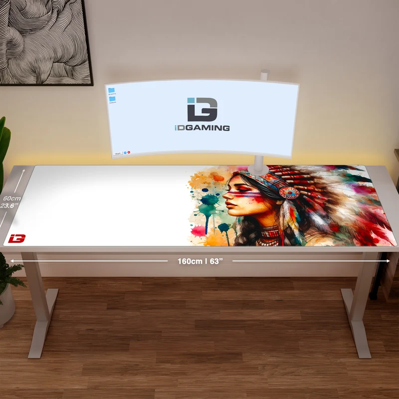 Aquarell einer amerikanischen Ureinwohnerin