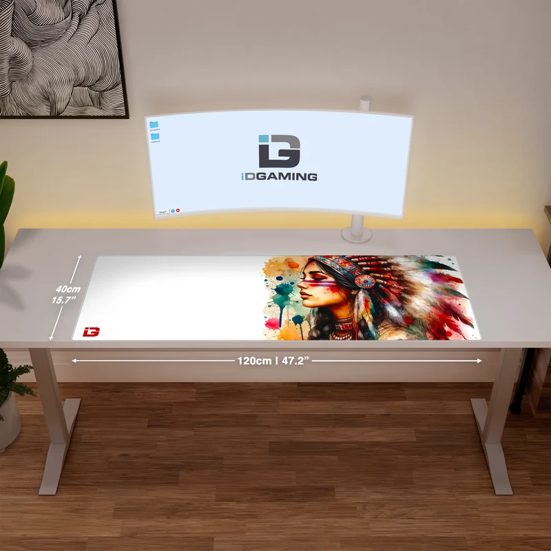 Aquarell einer amerikanischen Ureinwohnerin