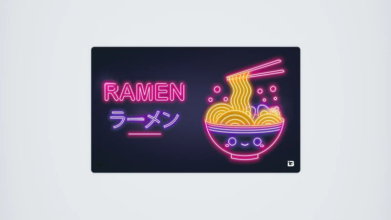 Neon Ramen