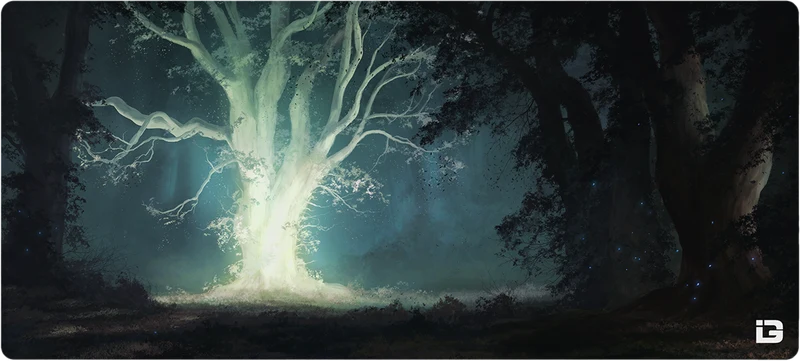 Leuchtender Wald