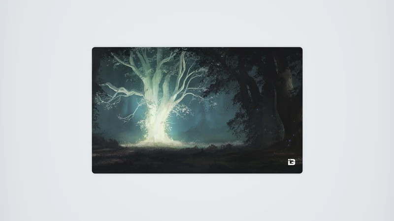 Leuchtender Wald